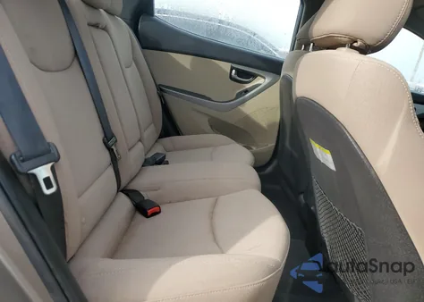 2016 Hyundai Elantra Se from USA, damaged, VIN 5NPDH4AE6GH786525